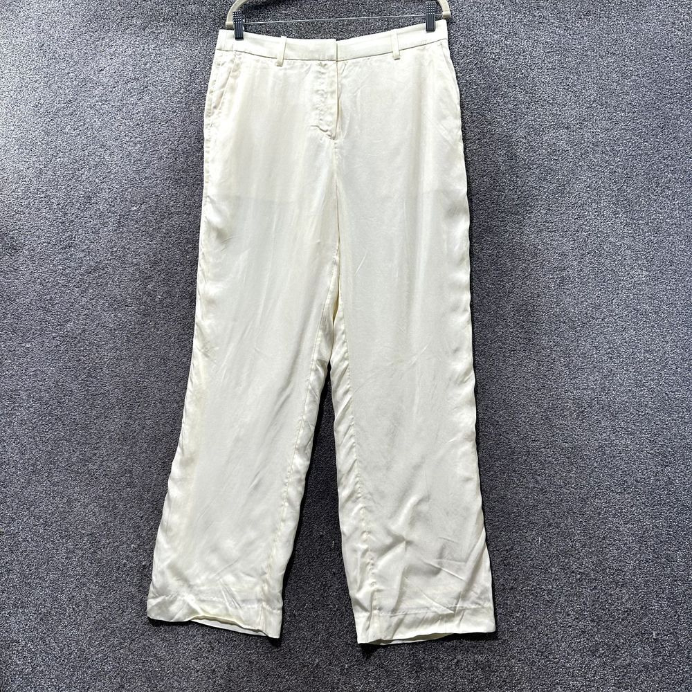 NWT J. Crew Cream Wide-Leg Trousers